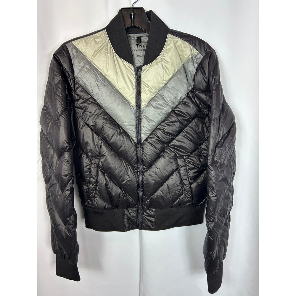 Tna Blackstone Bomber Down filled Chevron Puffer Jacket Streetwear Small